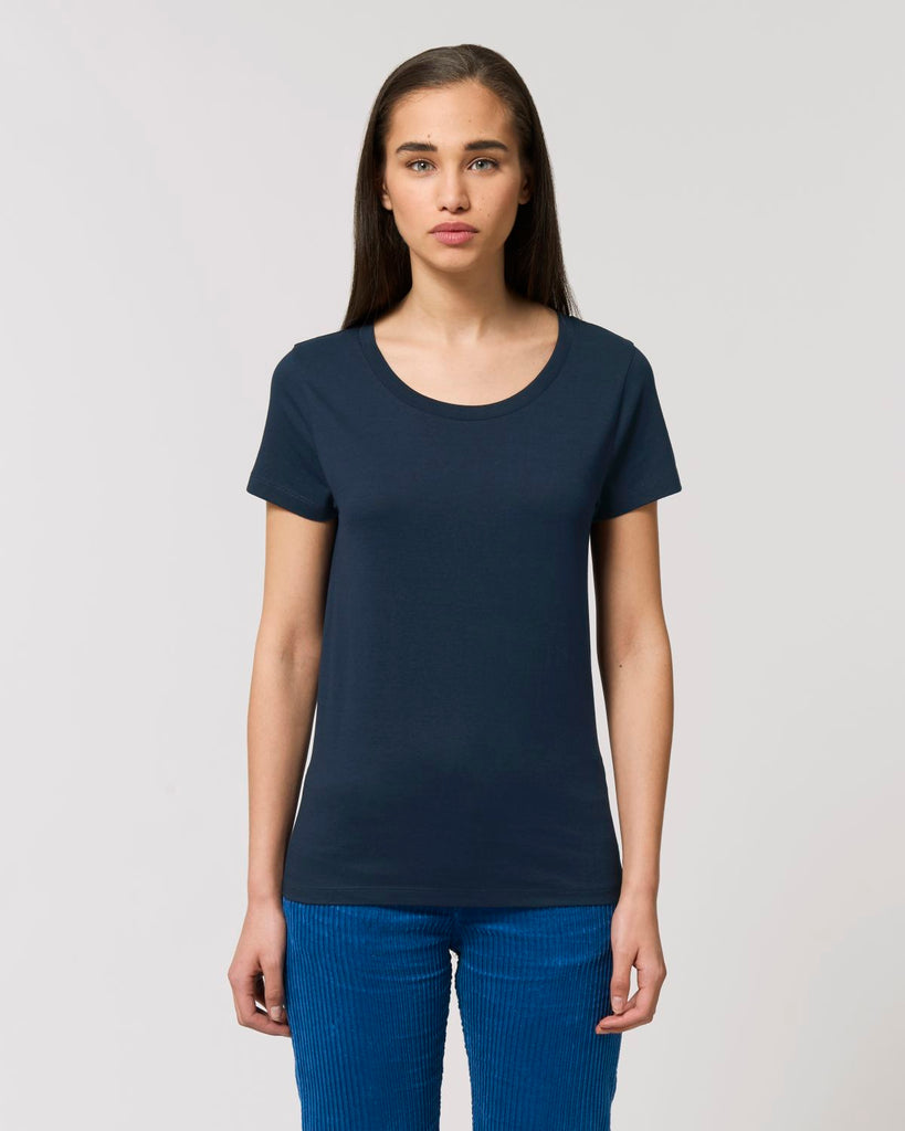 Leichtes Damen T-Shirt unifarben