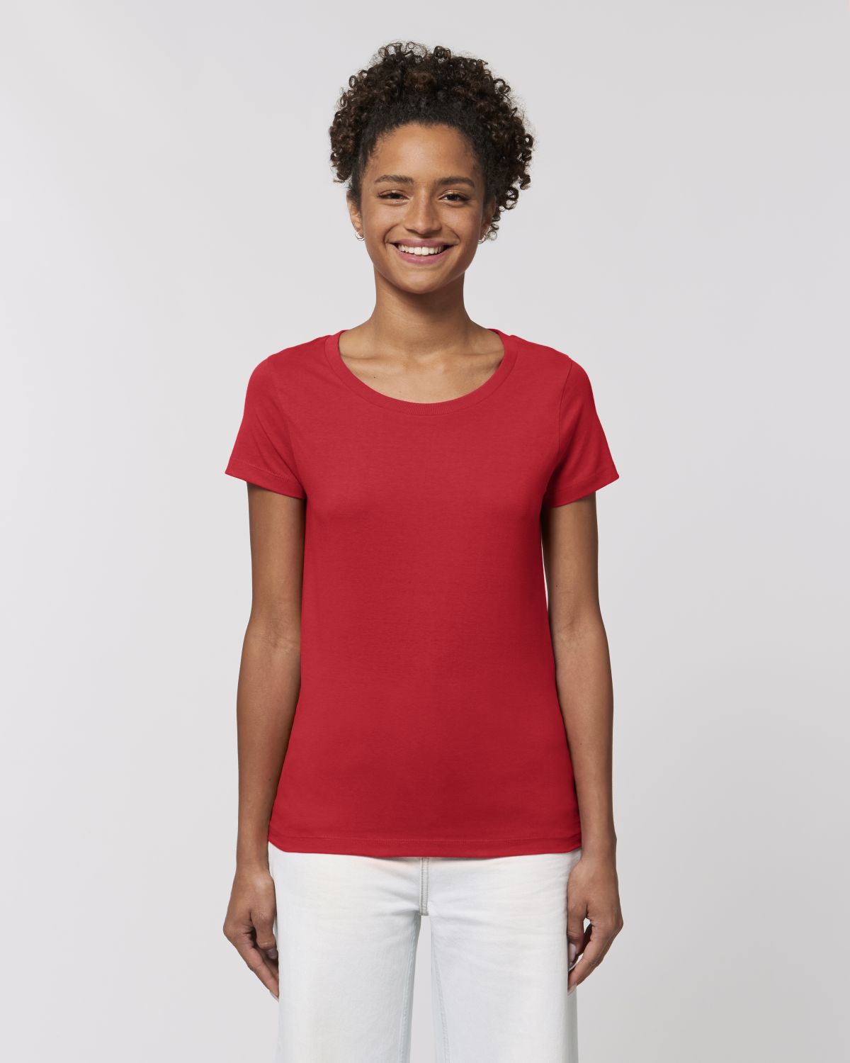 Leichtes Damen T-Shirt unifarben