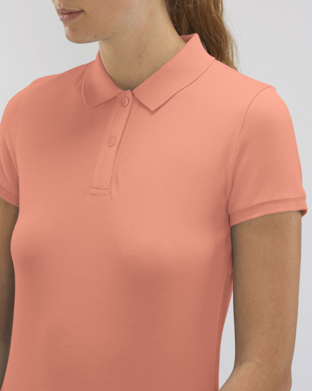 Damen Polo unifarben